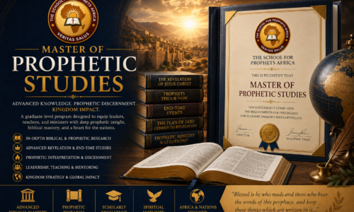 Master of Prophetic Studies